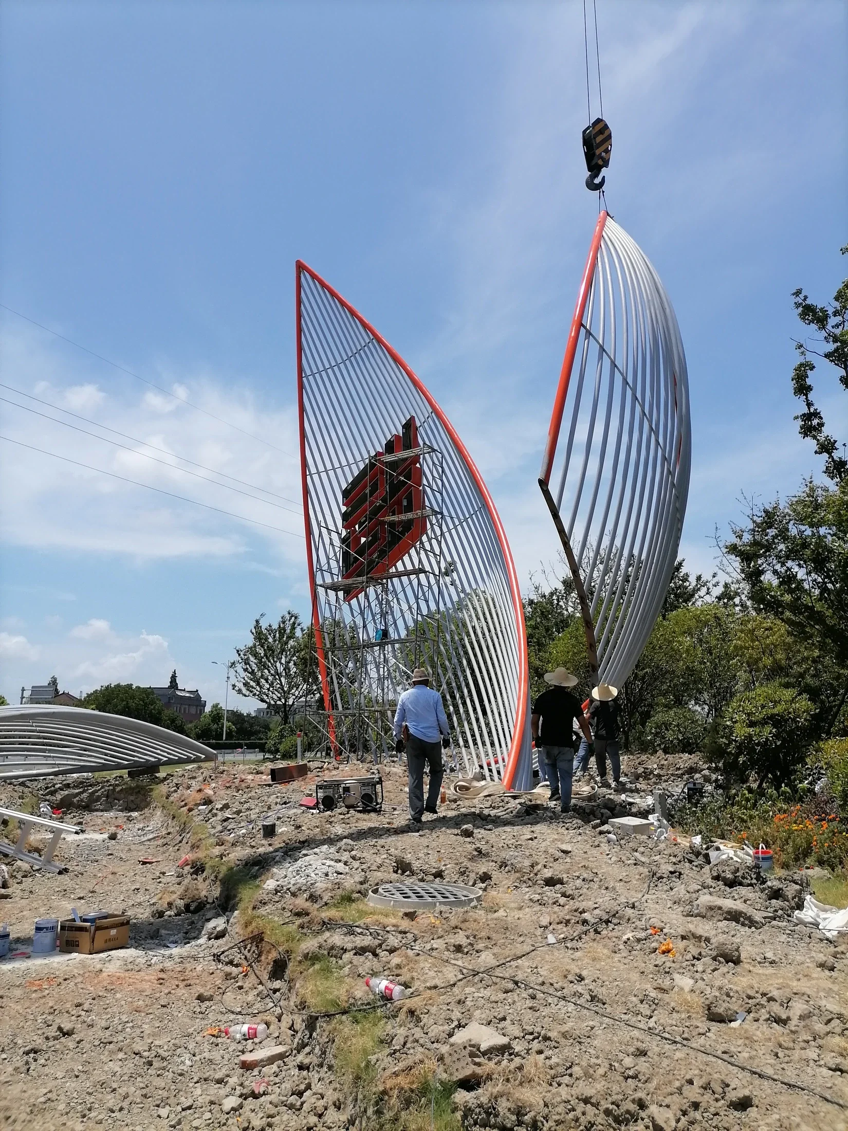 Baibu Sculpture — project photograph