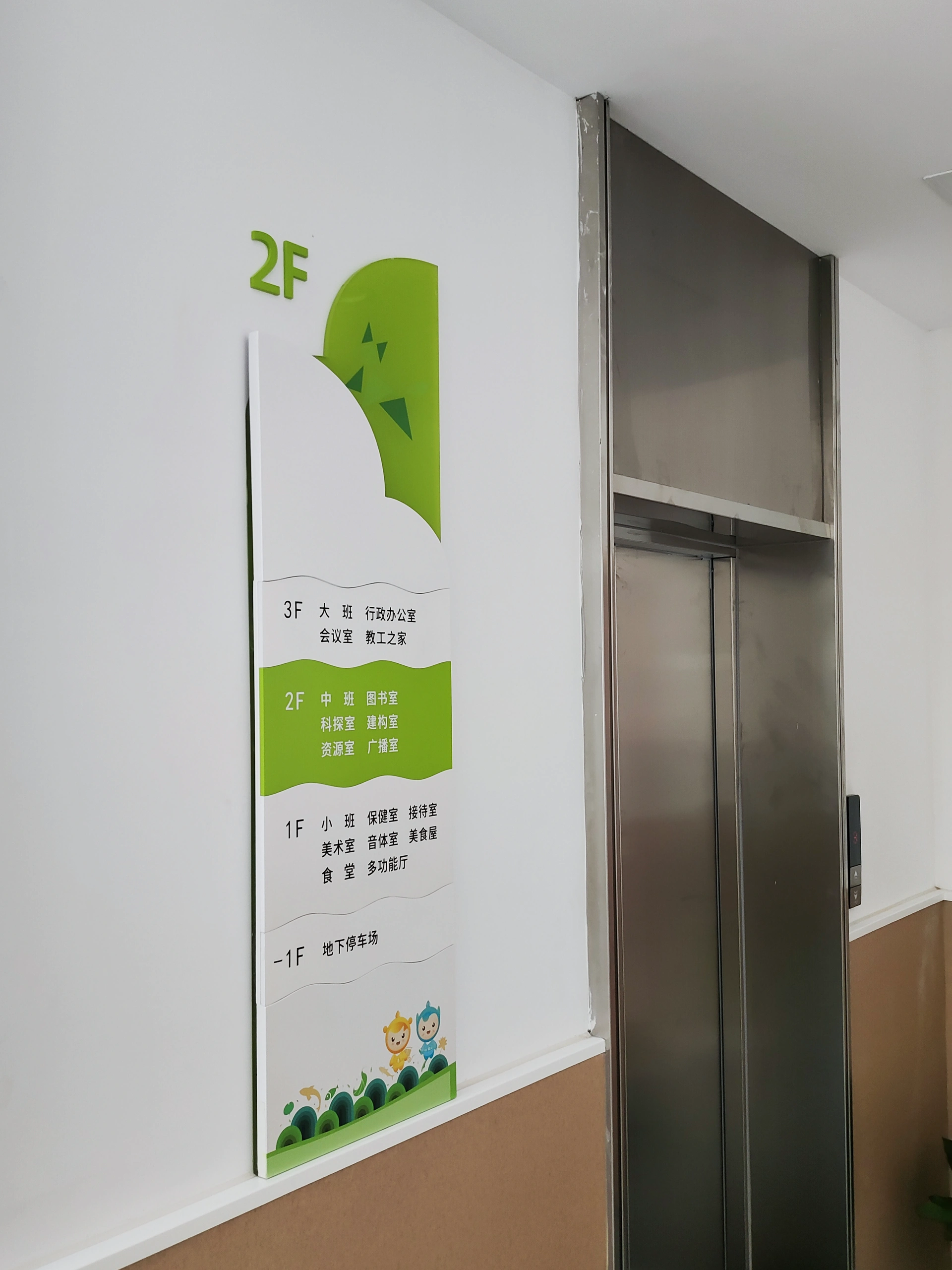 Kindergarten Signage — project photograph
